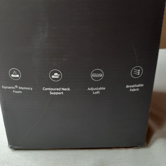 New Queen Size Cervical Memory Foam Bed Pillow for Neck Support - Picture 4 of 5